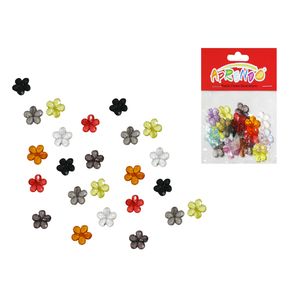 Aplique Decorativo Aprendo, Flores, 19 Piezas, DIY20452-C 619839