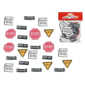 Figura de Fomix Aprendo, Señaléticas, Sticker, 40 Pza, EVA50495-C 619556