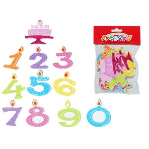 Figura de Fomix Aprendo, Número, Sticker, 34 Pza, EVA50639-C 621139