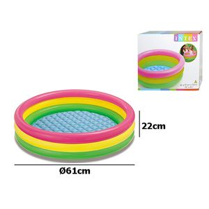 Piscina inflable acolchonada 57107np \ 402386 (61x22cm)