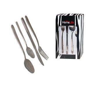 Cubiertos Home Life, x24 Piezas, J060 \ 18 \ 8