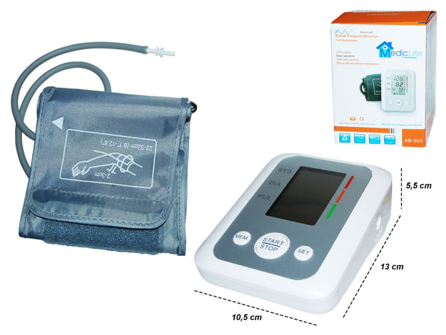 Tensiometro digital de muñeca HEM-6124– Electrolab Medic