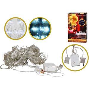 Luces nav.led malla 200l 110v blanca ref:al-31018
