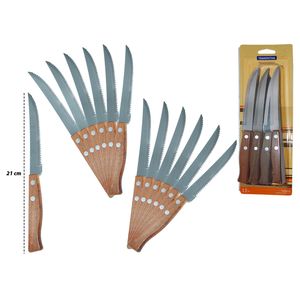 Set de Cuchillos para Asado Tramontina Tradicional, 12 Piezas, 21cm, 22200 \ 905