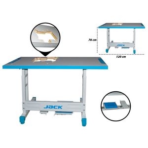 Mueble maq.overlock ind.jack direct drive e4-4-m03-333