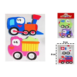 Figura de Fomix Aprendo, Carros, Sticker, Surtido, EVA50721-C 622174