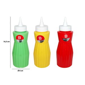 Envase Plástico Basa, Surtido, 270ml, 6x16.5cm, 17 \ 000172