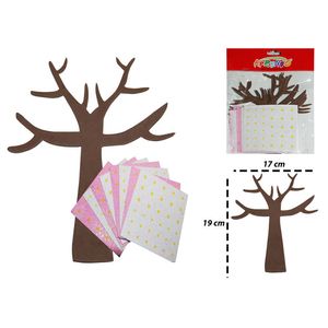 Figura de Fomix Aprendo, Flor, Árbol, Sticker, 240 Pza, 1170890 622464