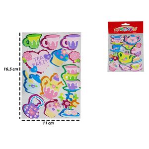 Figura de Fomix Aprendo, Fiesta de Té, Sticker, EVA50737-C 622556