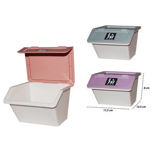Caja Organizadora de Plástico, Surtido, 8x11.5x12.5cm, hpn-1927 \ 719275