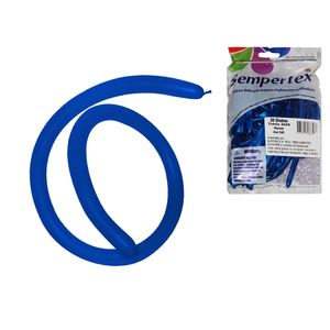 Globo metalico col.azul 260 540 x20 pz.