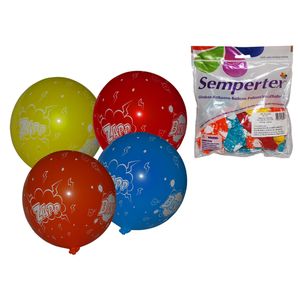 Globo fashion s r-12 surtido comic x25 pz.