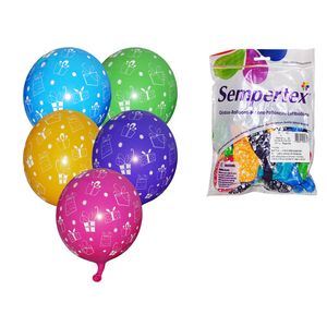 Globo fashion s r-12 surtido regalitos x25 pz.