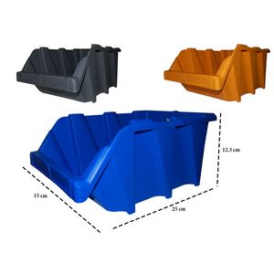 Organizador Plastico Rey, Aplicable 20, Surtido, 15x25x12.5cm, OGX028500