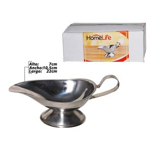 Salsero Acero Home Life, 8onz, 7x10.5x22cm, lo-536