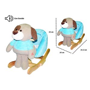 Perro c \ asiento mecedor infantil c \ sonido ref:gs6087