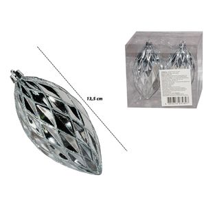 Adorno nav.silver x2 pz.ref:mc90-17a037 (14cm)