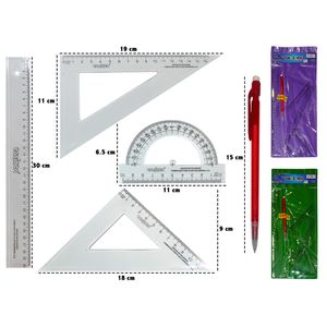 Juego geometrico carioca 30 cms. 2