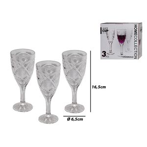 Copa de vidrio X3 Pz 5 Oz P87405 \ 3CB