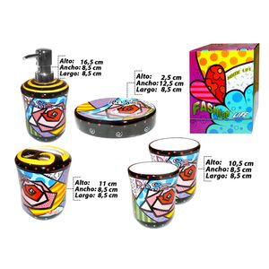 Accesorio para baño Set 5 piezas KY0677