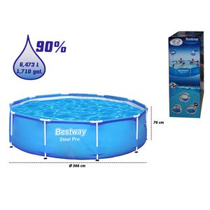 Piscina de Tubo Redonda Bestway, 366x76cm, 56706
