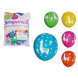 Globo fashion s r-12 surtido 012 \ 151083 llamas x50pz.