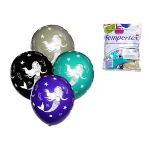 Globo fashion s r-12 surtido 037 \ 150680 sirenas x50pz.