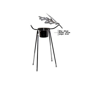Candelabro nav.metal plateado ref:aes-81