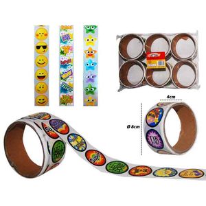 Tira de Stickers, Surtido, 8x4cm, ST80148