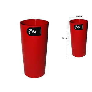 Vaso plast.rojo ref:10209 \ 0465 500ml