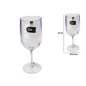 Copa de Plastico, 7.5x21cm, 21003 \ 0009