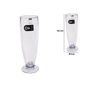 Copa plástica Cristal 300 ml Coza 21006 \ 0009