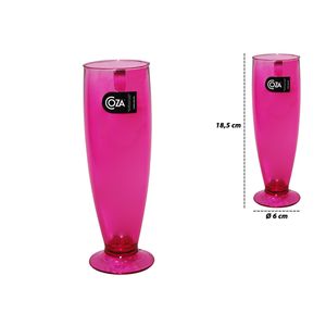 Copa plástica Rosa 300 ml Coza 21006 \ 0460