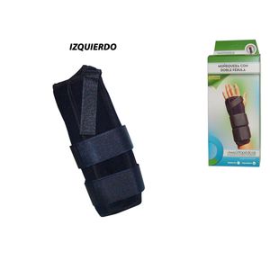 Munequera doble ferula izquierda