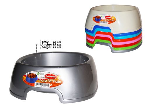 Plato plast.p \ mascota pet polin ref:t0875000t