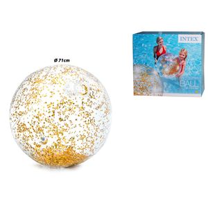Pelota Playera Intex, Glitter, 71cm, 58070np