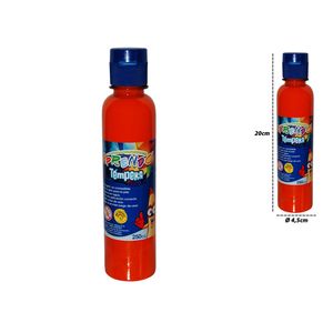 Tempera aprendo 250cc naranja
