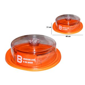 Porta torta plast.basa ref:32 \ 000325 des