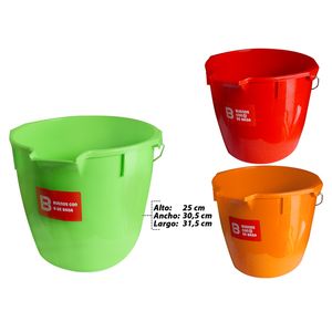 Balde plast.basa joy ref:90 13l