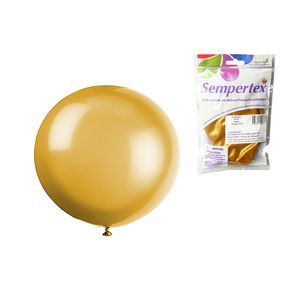 Globo metal r-24 dorado 570 \ 152073 x3 pz.