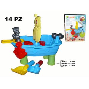Juego de Playa Expotoys, 14 piezas, 17x12x8cm, 1193858 \ hg-666
