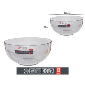 Tazon plast.bclear semi mediano 9262 \ 8985 \ 027988 2lt