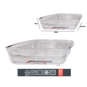 Fuente plast.basa clear peq,9269 \ 8989 \ 024178 1.9lt des