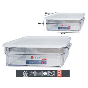 Caja plast.basa clear ref:9268 \ 9054 \ 024437 8lt.