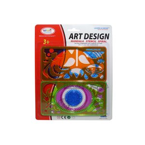 Regla con Plantilla de Figura, Surtido, hm1303b