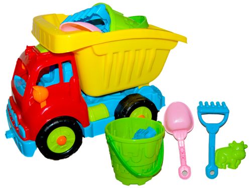 Juego de Playa Expotoys, Carro, 6 piezas, 662a