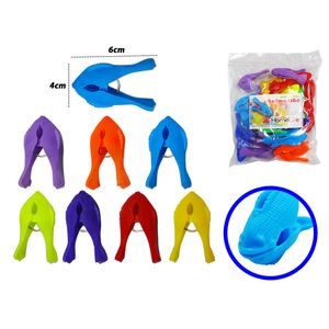 Pinza plast.p \ ropa e \ funda pescadito c24 pz.ref:ppesc \ pperc