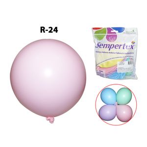 Globo pastel mate r-24 surt. 609 \ 158884 x10 pz.