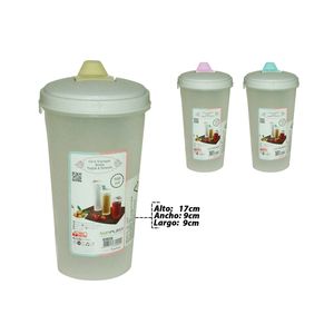 Botella Plástico para Aceite o Vinagre, 500ml, sc-222