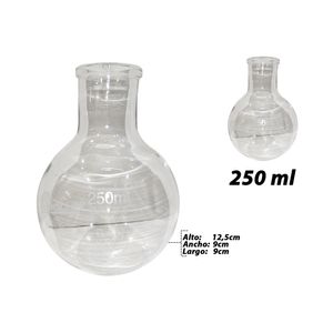 Matraz vidrio pirex c \ corto ref:1117 (250ml)